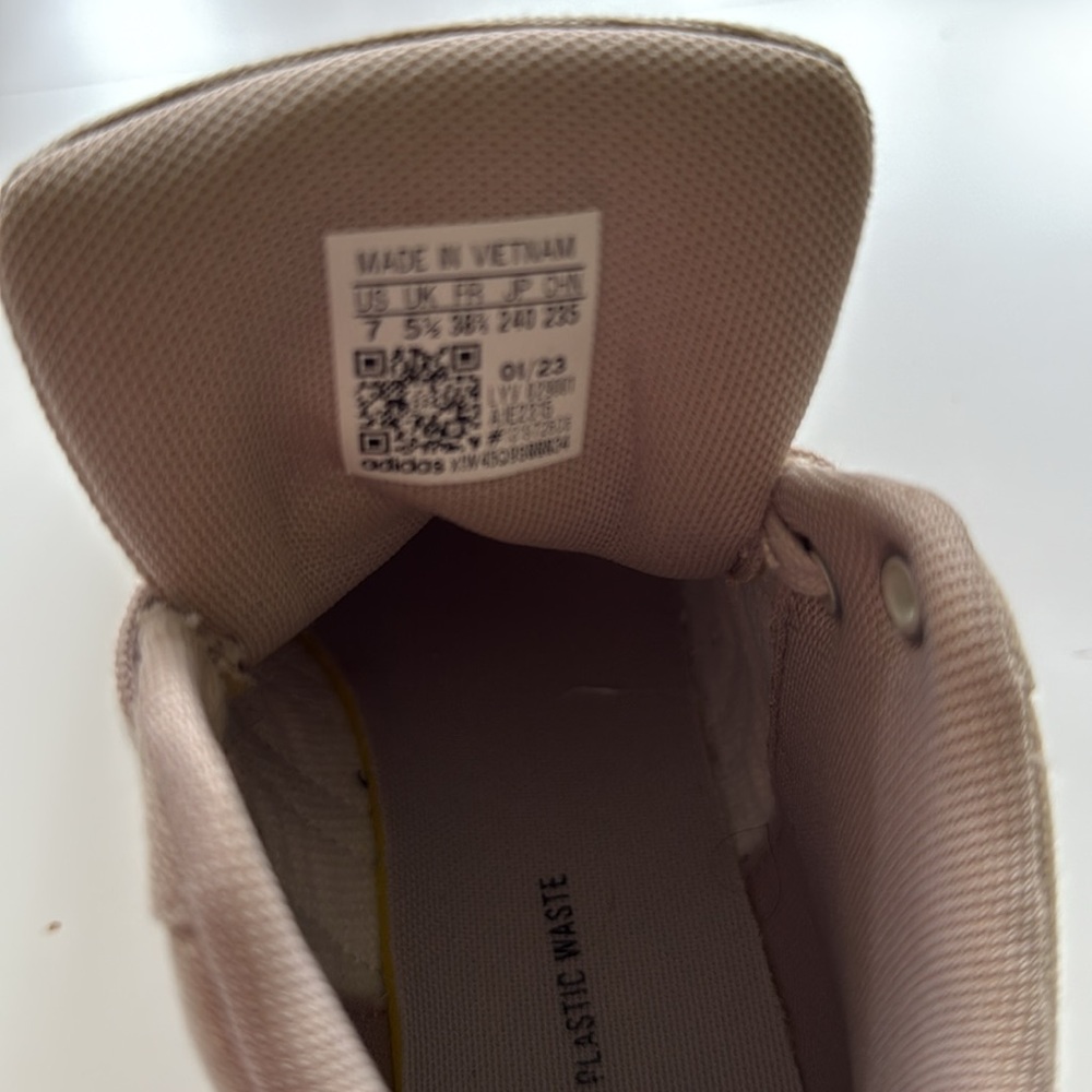 adidas Beige High-Top Sneakers - Picture 6 of 11